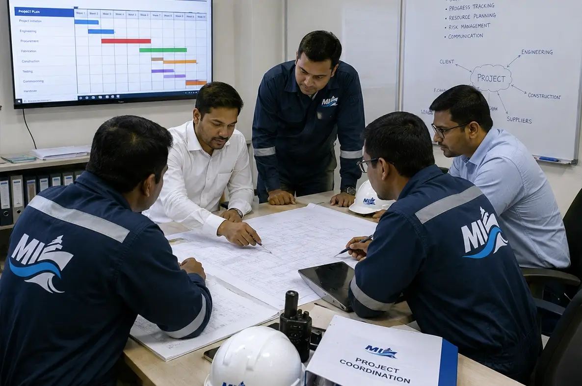 Marine Project Management & Site Supervision